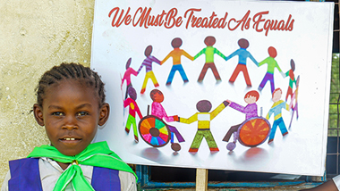 장애는 무능이 아니다(Disability is not inability). 세계 장애인의 날을 맞아 밀알복지재단의 해외 사업장에서는 장애인의 가능성과 사회통합을 지역사회에 알렸습니다.