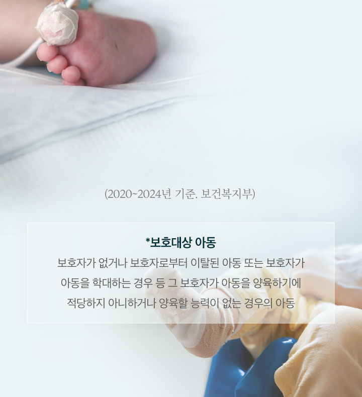 보호대상 아동들