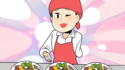 [밀알툰 19화] 접시에 꿈을 담다