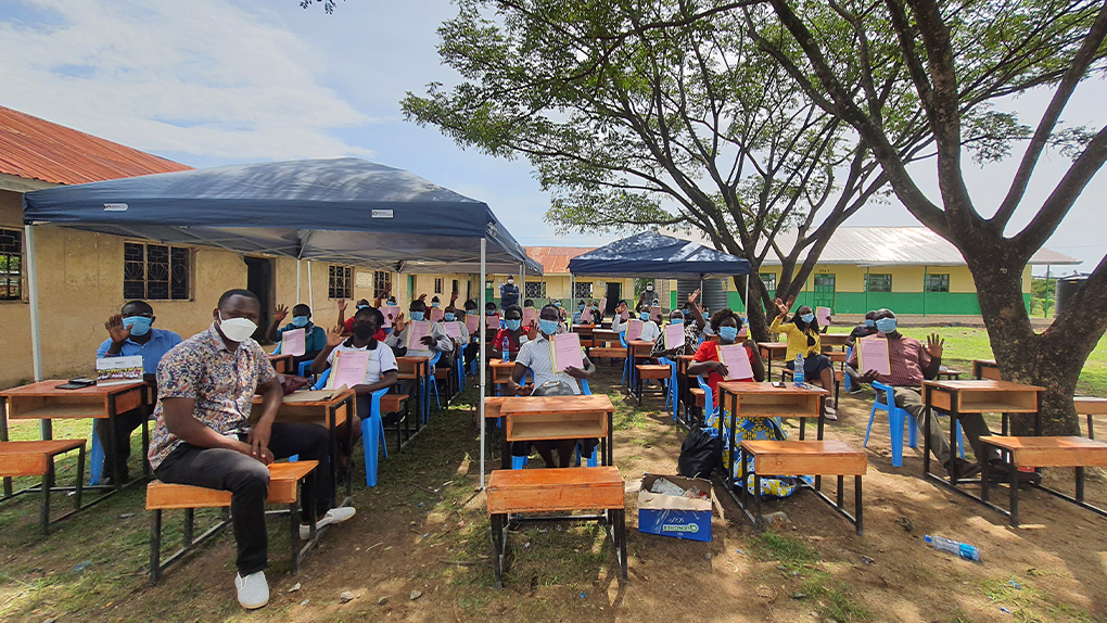 케냐 보건부와 함께 실시한 위생 교육,  ‘우리가 제대로 알아야 아이들을 지킬 수 있어요!’
