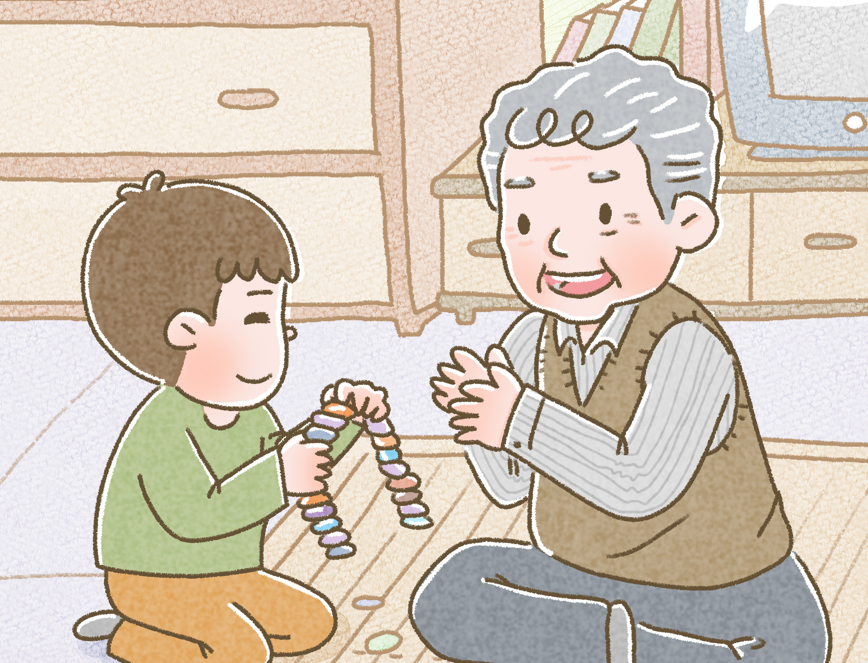 [밀알툰 26화] 효도과목 1등 손자